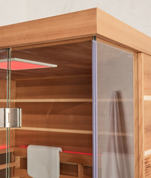 pause 3 person full spectrum infrared sauna