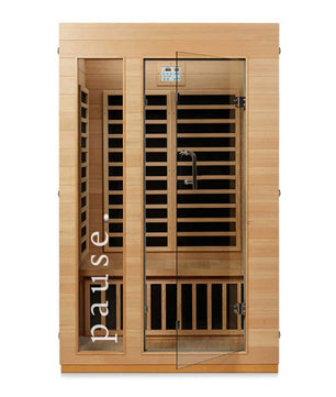 pause. 2 person far infrared sauna